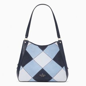 Kate Spade Blue and Navy Shoulder Bag